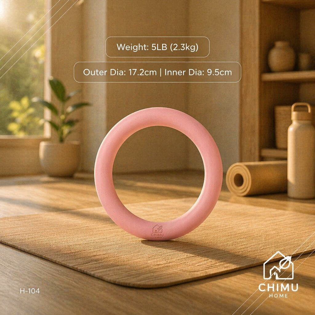 Yoga Fitness Gym - 【CHIMU HOME】 Yoga Gewichtsring Siliconen 5lb