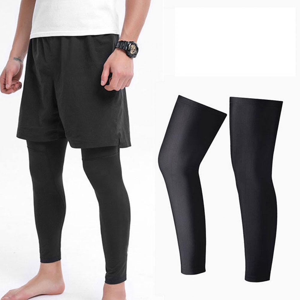 Knee Sleeve Compression - Zonbescherming Beenbeschermers Beencompressiemouwen Basketbal Sport Kniebeschermers