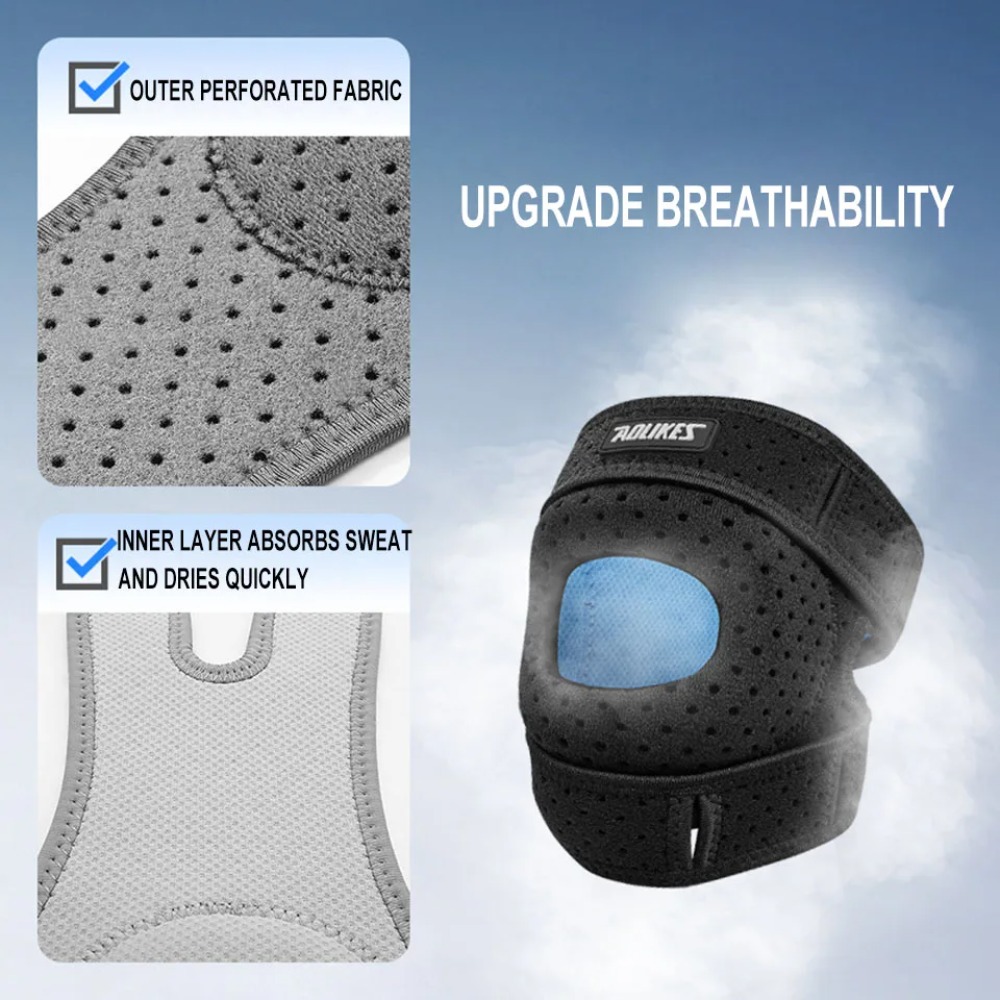 Nieuwe 1PCS Patella Kniebrace  - Knee Sleeve Compression recensie en prijs