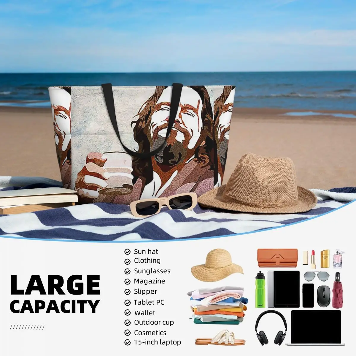 Big Lebowski Dude Portrai stra - Yoga Fitness Dude recensie en prijs