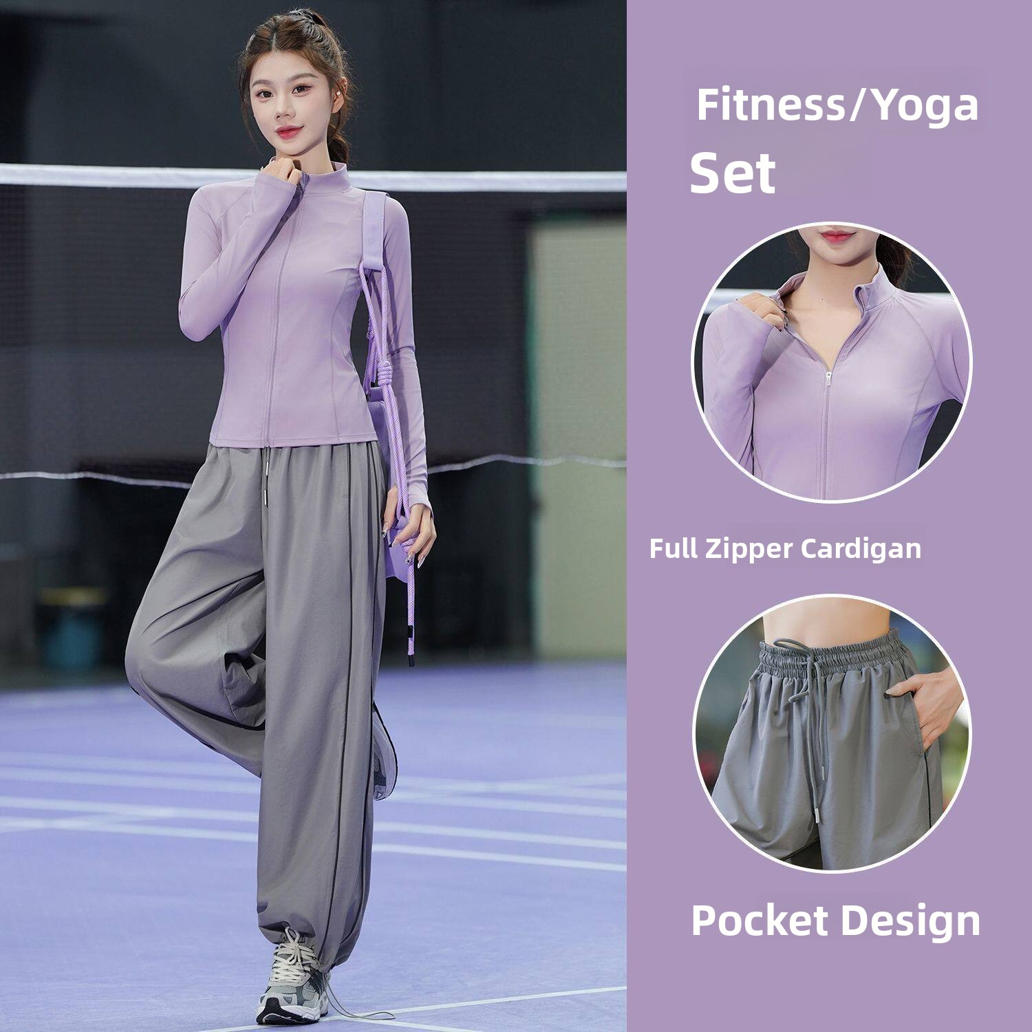 Hardloopsportkledingset voor d - Yoga Fitness Outfit recensie en prijs