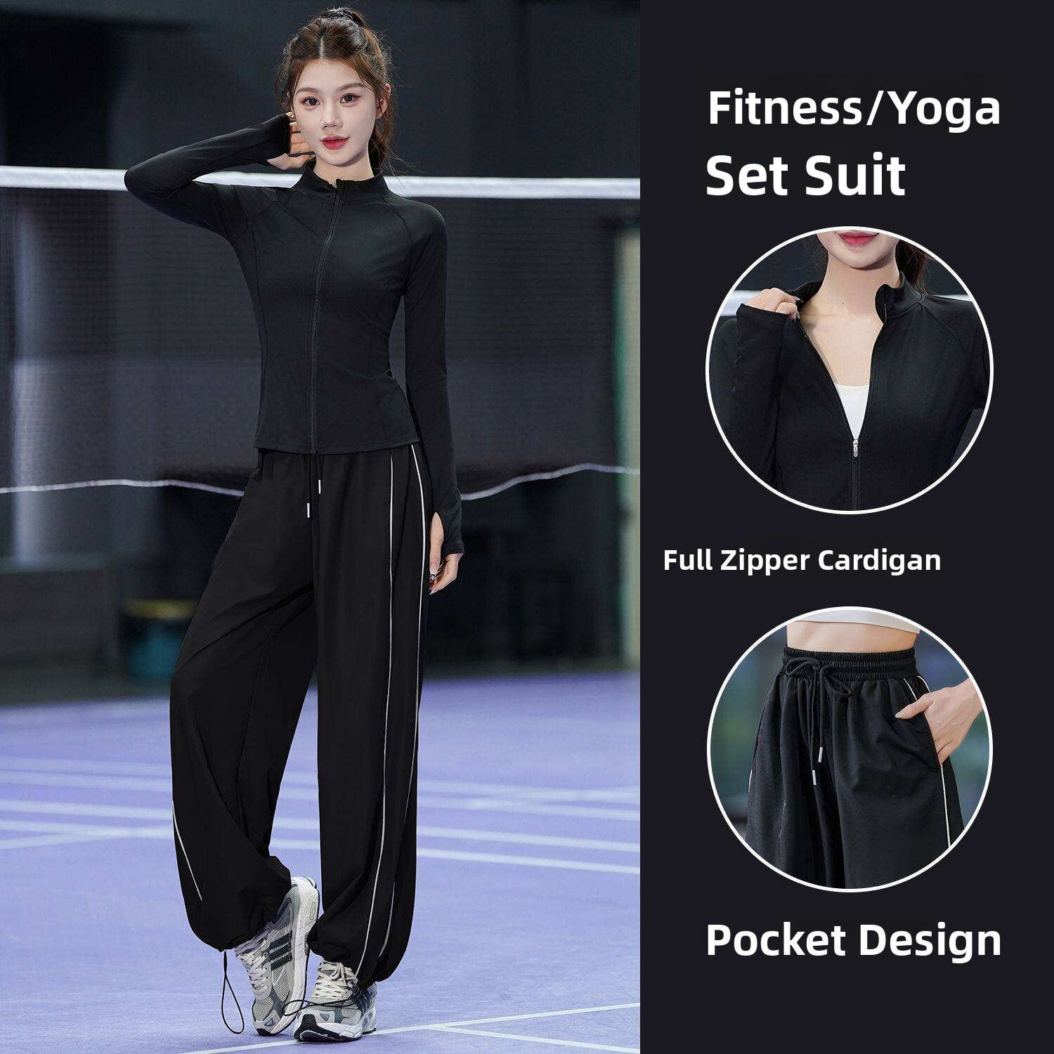 Hardloopsportkledingset voor d - Yoga Fitness Outfit recensie en prijs