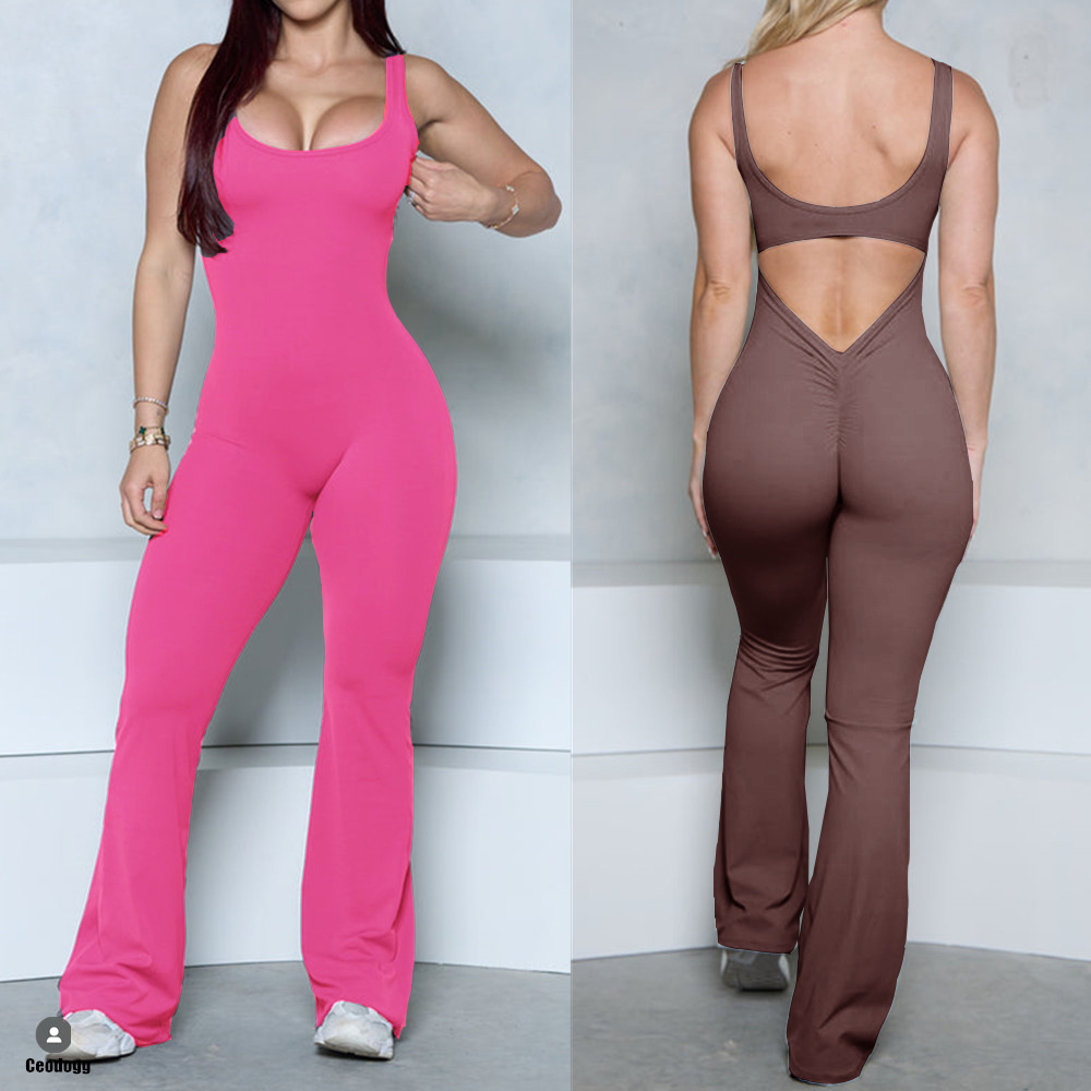 XS-XL Nieuwe Pad Vrouwen Gym Y - Yoga Fitness Jumpsuit recensie en prijs