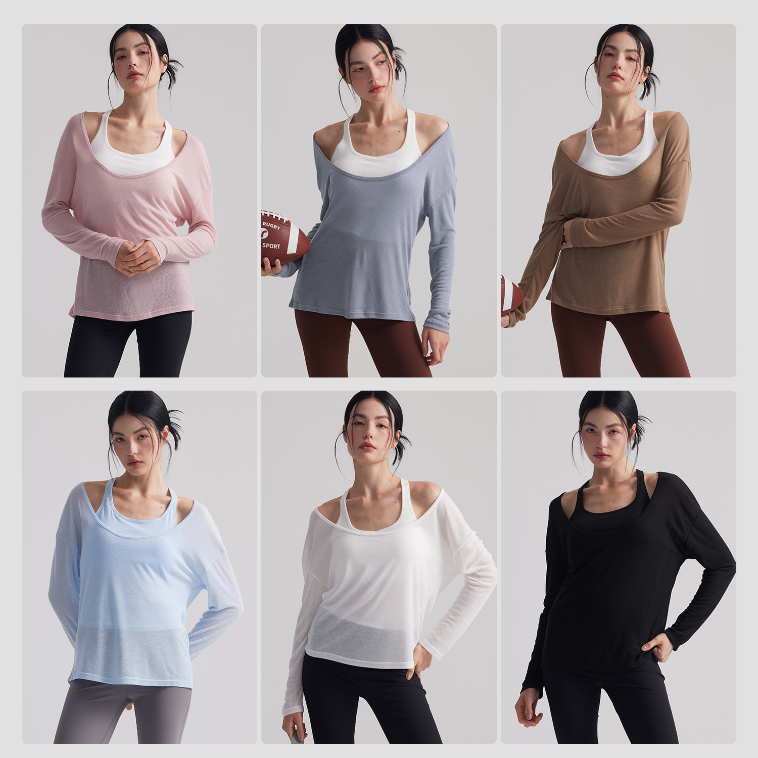 Dames loszittende semi-transpa - Yoga Fitness Outfit recensie en prijs