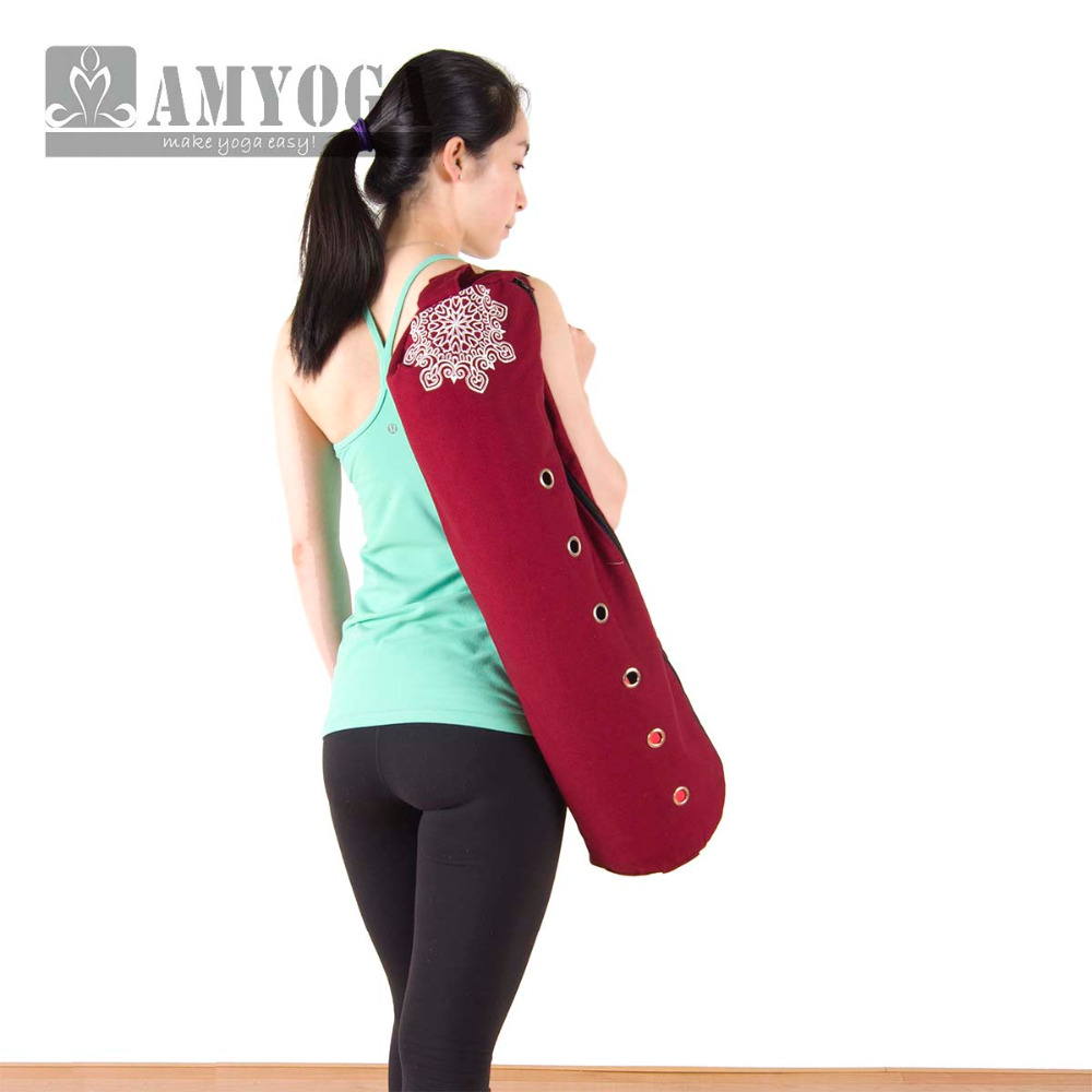 Canvas yogamat tas, schouderta - Yoga Fitness Gym recensie en prijs