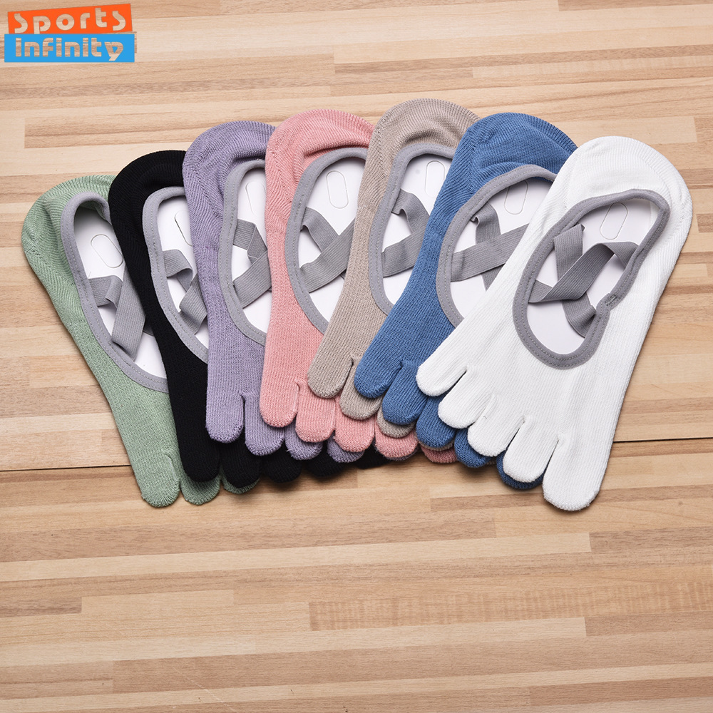 Damesriem Antislip yogasokken  - Yoga Fitness Pilates recensie en prijs