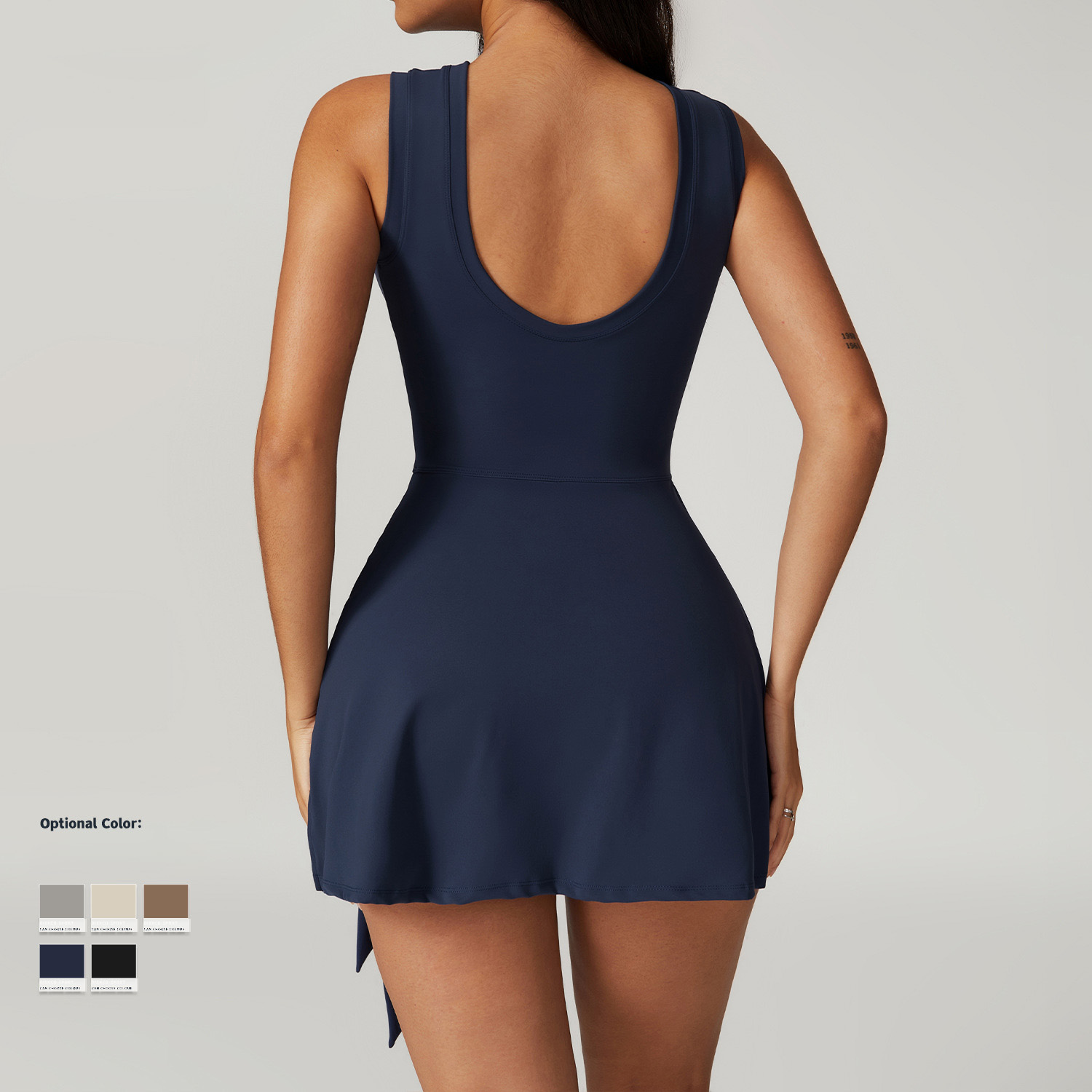 Dames mouwloze wikkeljurk met  - Yoga Fitness Outfit recensie en prijs