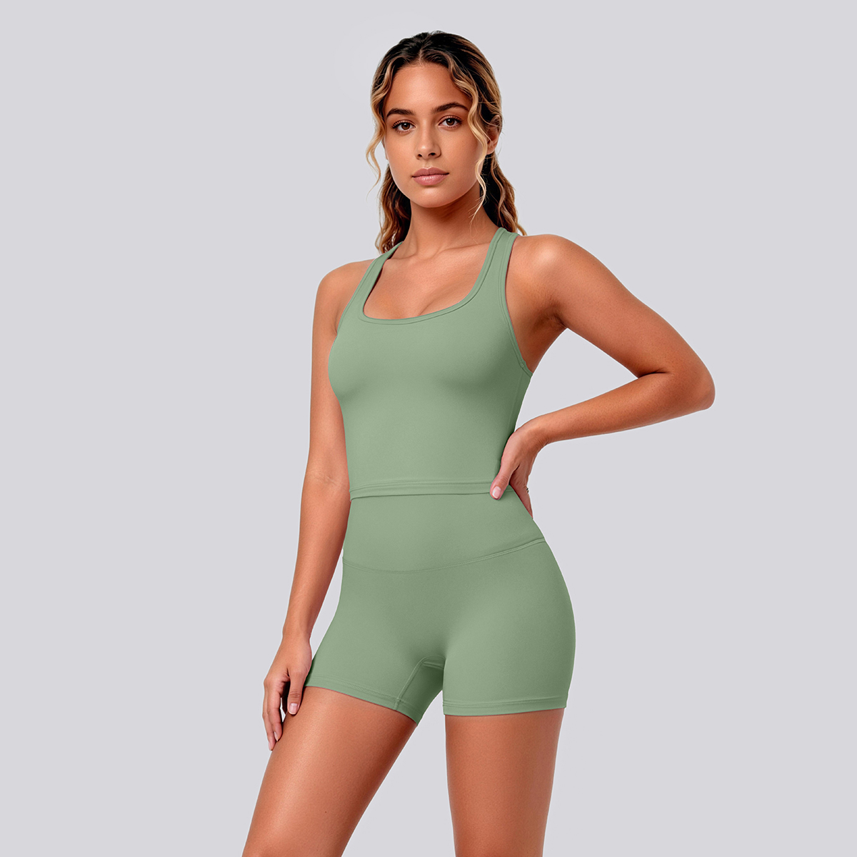 2-delig dames yogaset: ademend - Yoga Fitness Outfit recensie en prijs