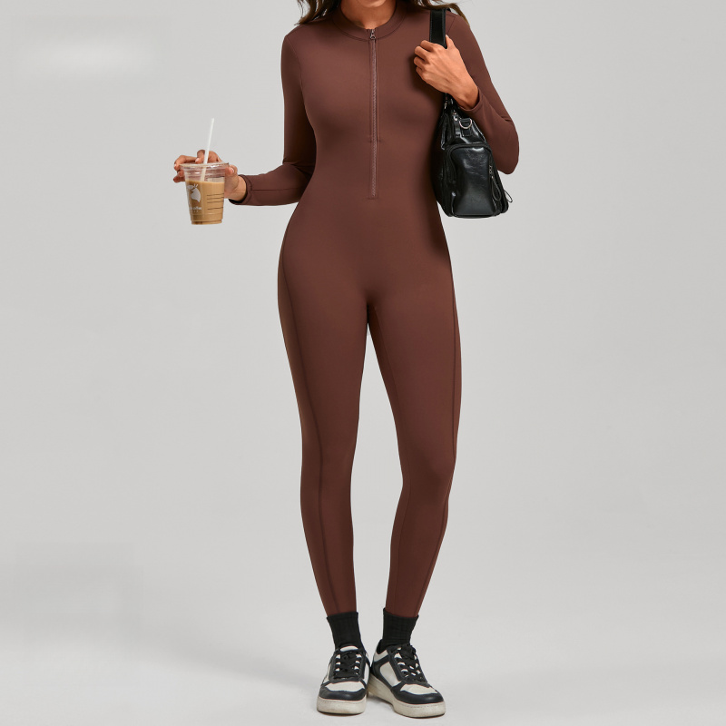 Yoga jumpsuit met lange mouwen - Yoga Fitness Outfit recensie en prijs