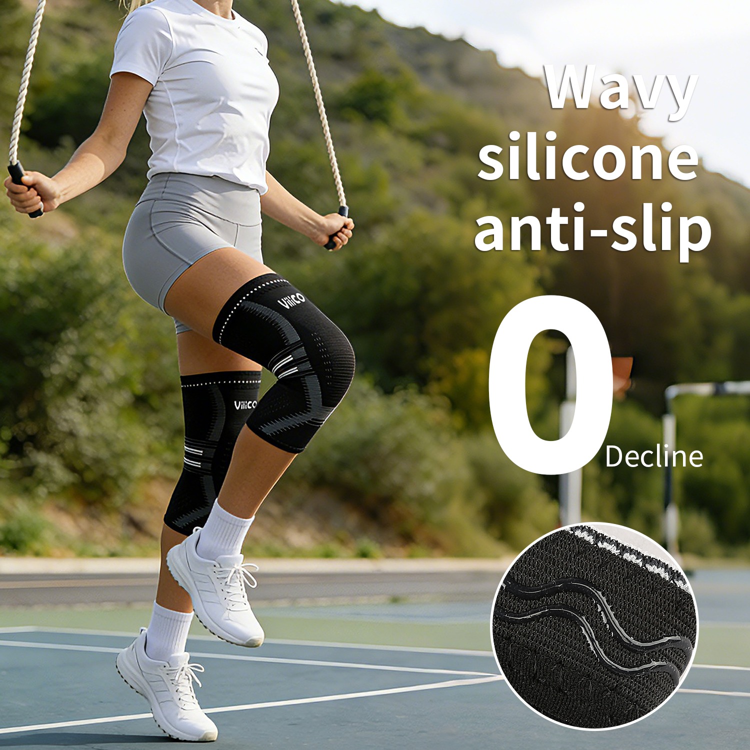 1 stuks kniebrace voor dames & - Knee Sleeve Compression recensie en prijs