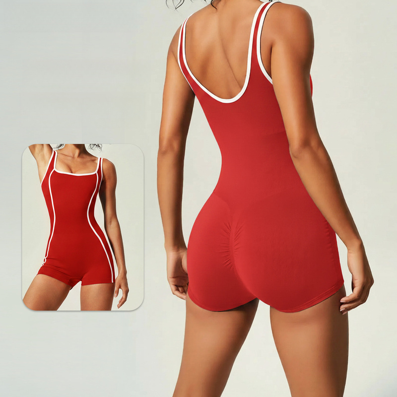 Kleurblokkerende tanktop yoga  - Yoga Fitness Outfit recensie en prijs